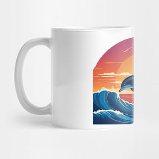 Dolphin Leap Mug